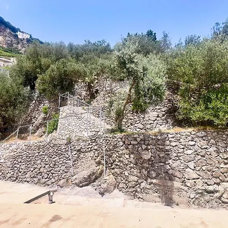 公寓 Villa Mansi - Cliffside Sea View Suites, Free Parking - Amalfi Coast *